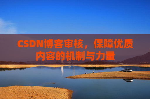 CSDN博客审核,保障优质内容的机制与力量